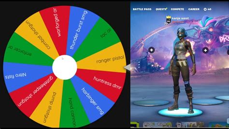 fortnite challenge wheel spinner.